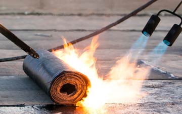 Lower Threapwood asphalt flat roofing repairs